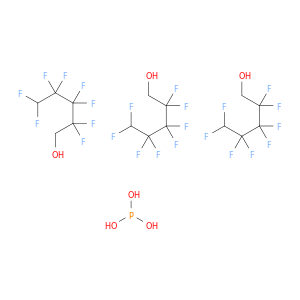 1-Pentanol, 2,2,3,3,4,4,5,5-octafluoro-, phosphite (3:1)
