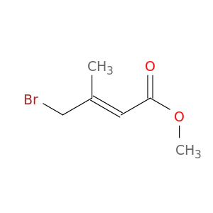 2-Butenoic acid, 4-bromo-3-methyl-, methyl ester, (2E)-