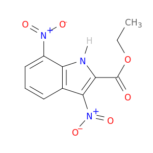 1H-Indole-2-carboxylicacid, 3,7-dinitro-, ethyl ester