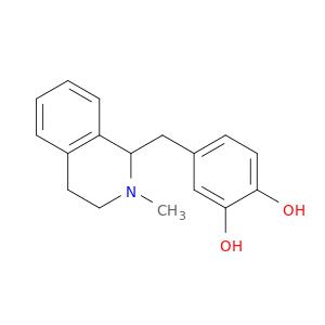 1,2-Benzenediol, 4-[(1,2,3,4-tetrahydro-2-methyl-1-isoquinolinyl)methyl]-