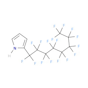 1H-Pyrrole, 2-(heptadecafluorooctyl)-
