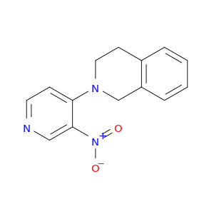 Isoquinoline, 1,2,3,4-tetrahydro-2-(3-nitro-4-pyridinyl)-