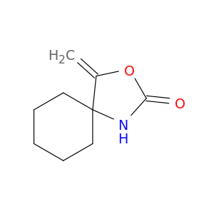3-Oxa-1-azaspiro[4.5]decan-2-one, 4-methylene-