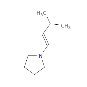 Pyrrolidine, 1-[(1E)-3-methyl-1-butenyl]-