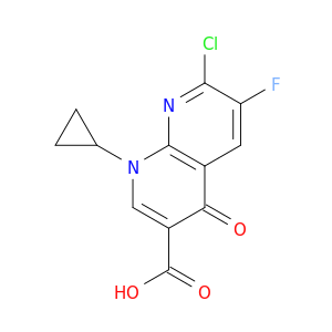 环丙基萘啶羧酸