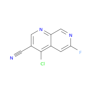 4-氯-6-氟-1,7-萘啶-3-甲腈