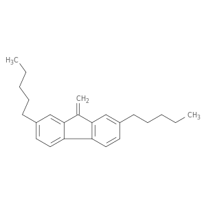 9H-Fluorene, 9-methylene-2,7-dipentyl-