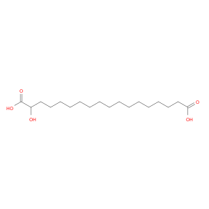 Octadecanedioic acid, 2-hydroxy-