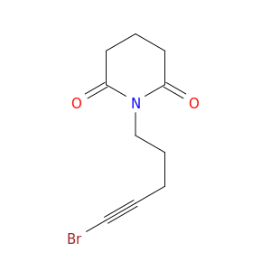 2,6-Piperidinedione, 1-(5-bromo-4-pentynyl)-