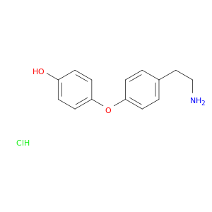 苯酚,4-[4-(2-氨基乙基)苯氧基]-,盐酸盐(1：1)