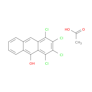 9-Anthracenol, 1,2,3,4-tetrachloro-, acetate