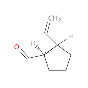 Cyclopentanecarboxaldehyde, 2-ethenyl-, cis-