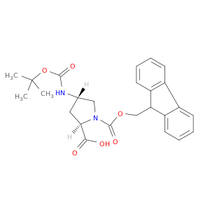 N-Fmoc-反式-4-N-Boc-氨基-D-脯氨酸