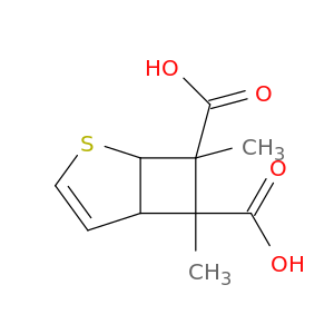 2-Thiabicyclo[3.2.0]hept-3-ene-6,7-dicarboxylic acid, 6,7-dimethyl-