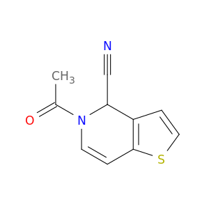 Thieno[3,2-c]pyridine-4-carbonitrile, 5-acetyl-4,5-dihydro-