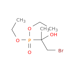 Phosphonic acid, (2-bromo-1-hydroxy-1-methylethyl)-, diethyl ester