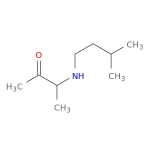 2-Butanone, 3-[(3-methylbutyl)amino]-