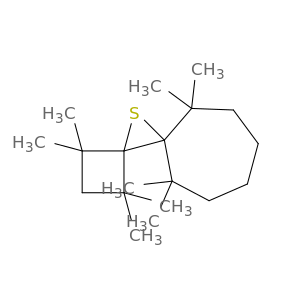 12-Thiadispiro[3.0.6.1]dodecane, 1,1,3,3,6,6,11,11-octamethyl-