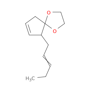 1,4-Dioxaspiro[4.4]non-7-ene, 6-(2-pentenyl)-