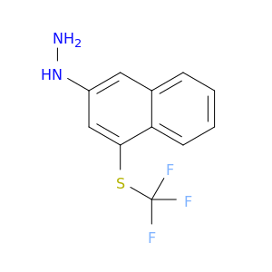Hydrazine, [4-[(trifluoromethyl)thio]-2-naphthalenyl]-
