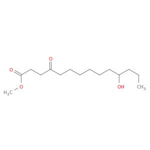 Tetradecanoic acid, 11-hydroxy-4-oxo-, methyl ester