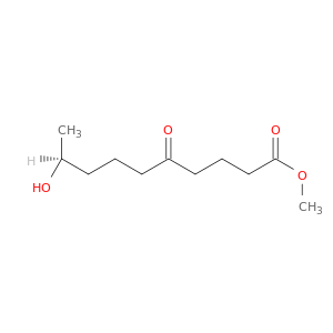 Decanoic acid, 9-hydroxy-5-oxo-, methyl ester, (S)-