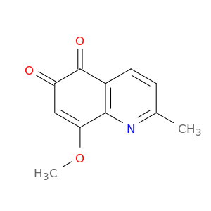 5,6-Quinolinedione, 8-methoxy-2-methyl-