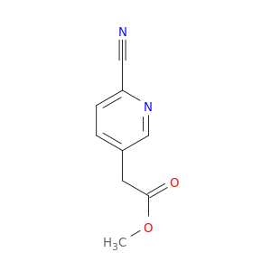 Methyl 2-(6-Cyanopyridin-3-yl)acetate