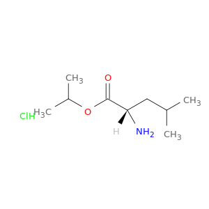 propan-2-yl (2S)-2-amino-4-methylpentanoate hydrochloride