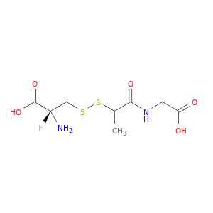 L-Alanine,3-[[2-[(carboxymethyl)amino]-1-methyl-2-oxoethyl]dithio]- (9CI)