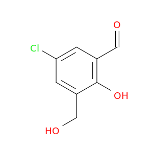 Benzaldehyde, 5-chloro-2-hydroxy-3-(hydroxymethyl)-