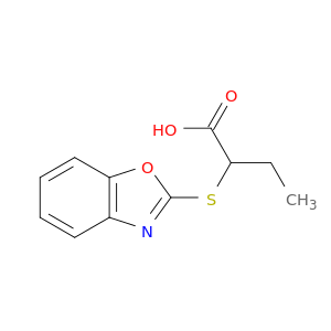 2-(1,3-BENZOXAZOL-2-YLTHIO)BUTANOIC ACID