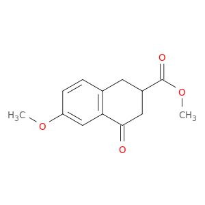 2-Naphthalenecarboxylicacid, 1,2,3,4-tetrahydro-6-methoxy-4-oxo-, methyl ester