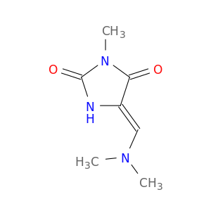 2,4-Imidazolidinedione, 5-[(dimethylamino)methylene]-3-methyl-, (Z)-