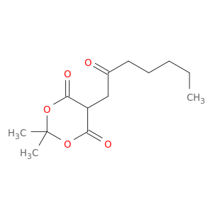 1,3-Dioxane-4,6-dione, 2,2-dimethyl-5-(2-oxoheptyl)-