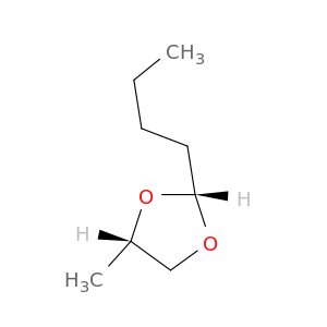 1,3-Dioxolane, 2-butyl-4-methyl-, cis-