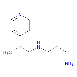 1,3-Propanediamine, N-[2-(4-pyridinyl)propyl]-