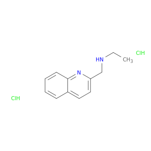 ethyl(quinolin-2-ylmethyl)amine dihydrochloride