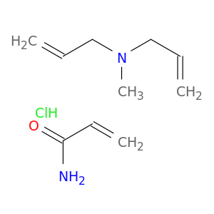 2-丙酰胺,聚合物,具有N-甲基-2-丙烯-1-基-2-丙烯-1-氨基盐酸盐(1：1)