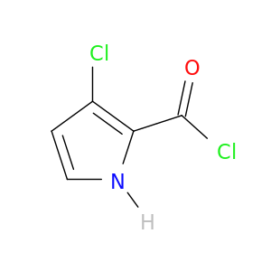 1H-Pyrrole-2-carbonylchloride, 3-chloro-