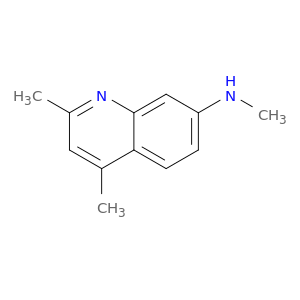 7-Quinolinamine, N,2,4-trimethyl-