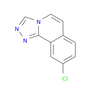 1,2,4-Triazolo[3,4-a]isoquinoline, 9-chloro-