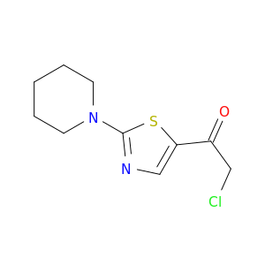 2-Chloro-1-(2-(piperidin-1-yl)thiazol-5-yl)ethanone