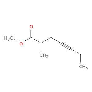 4-Heptynoic acid,2-methyl-, methyl ester