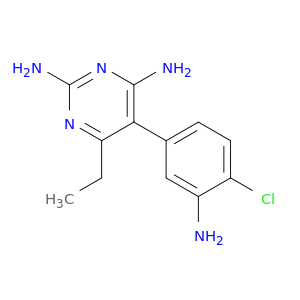 5-(3-氨基-4-氯苯基)-6-乙基-2,4-嘧啶二胺