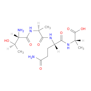 L-Alanine, L-threonyl-L-alanyl-L-glutaminyl-