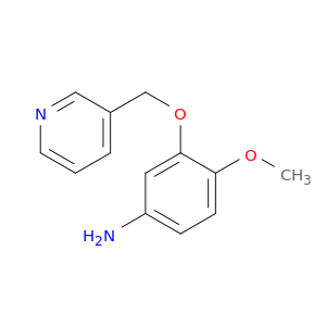 4-Methoxy-3-(pyridin-3-ylmethoxy)aniline
