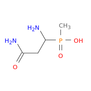 Phosphinic acid, (1,3-diamino-3-oxopropyl)methyl-