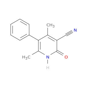 3-Pyridinecarbonitrile,1,2-dihydro-4,6-dimethyl-2-oxo-5-phenyl-