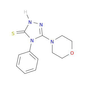 5-吗啉-4-基-4-苯基-4H-1,2,4-噻唑-3-硫醇